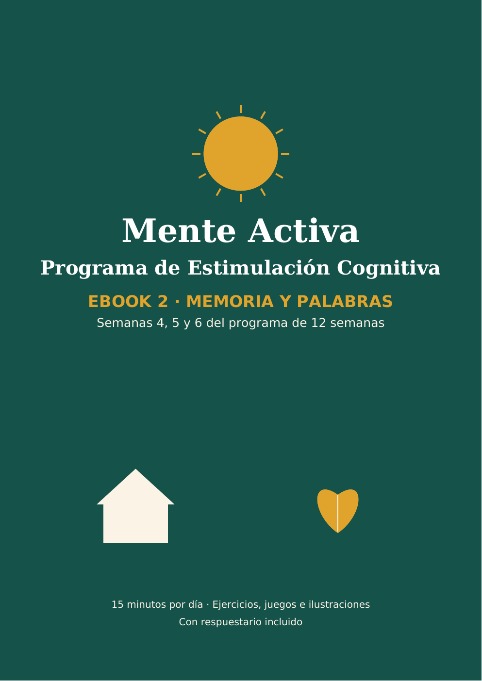 VitalMente — Programa de 4 Ebooks de Estimulación Cognitiva